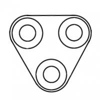 Планка треугольная 20 ОСТ 5.2003-87