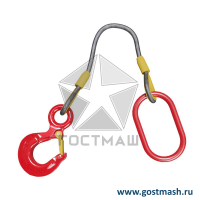 Канатный строп одноветвевой 1СК 0,5