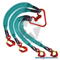 Строп текстильный четырехветвевой 4СТ-25,0