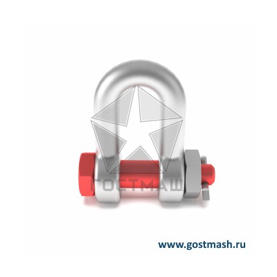Скоба такелажная прямая 0,33Т со шплинтом G2150