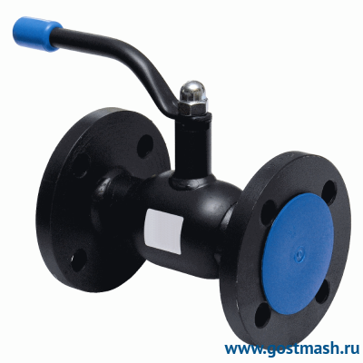 Кран шаровый стальной фланцевый Dy20