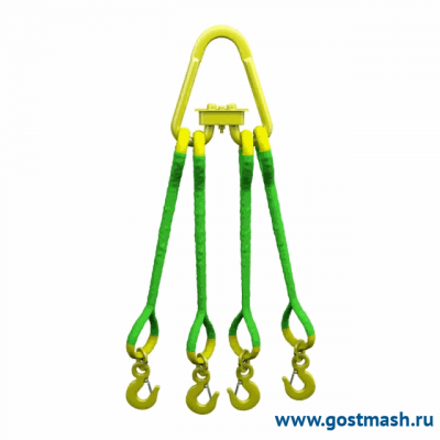 Круглопрядный строп четырехветвевой 4СТк-30,0