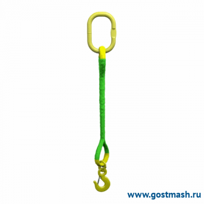 Круглопрядный строп текстильный одноветвевой 1СТк-25,0