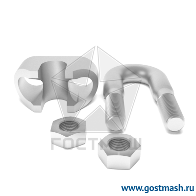 Зажим канатный 28мм ОСТ 24.090.51-86 исп.1