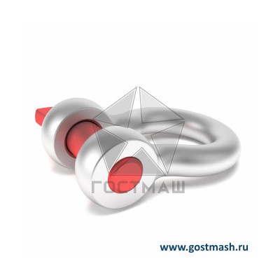 Скоба такелажная омегообразная 2Т с резьбой G209