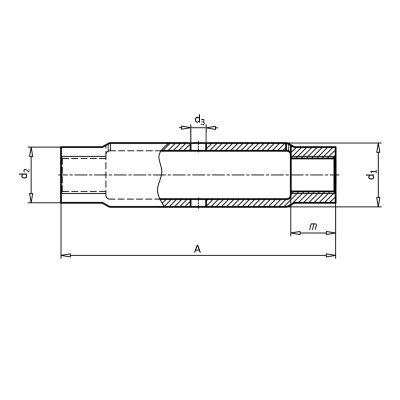 Талреп DIN 1478 M20