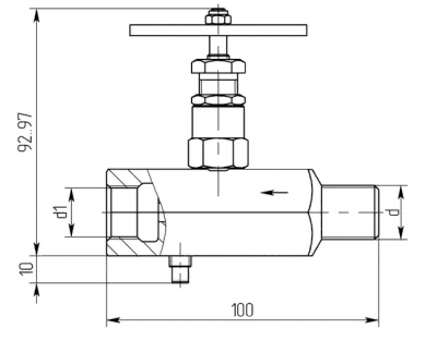 ВПЭМ 5х35 М20х1,5-Н М20х1,5-В