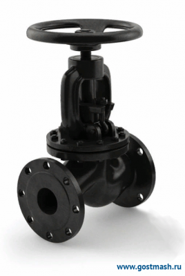 Вентиль запорный 15КЧ14П