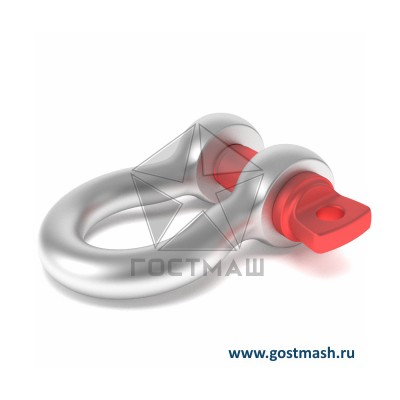 Скоба такелажная омегообразная 0,5Т с резьбой G209