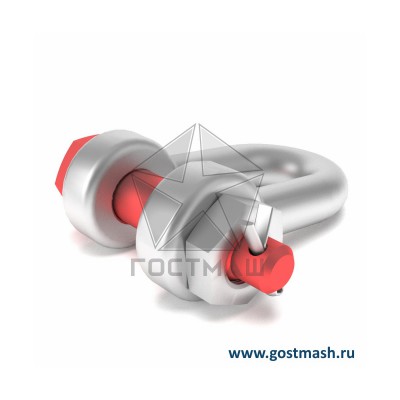 Скоба такелажная прямая 0,5Т со шплинтом G2150