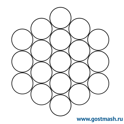 Канат стальной ГОСТ 3063-80 1,2 мм