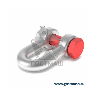 Скоба такелажная прямая 85Т со шплинтом G2150