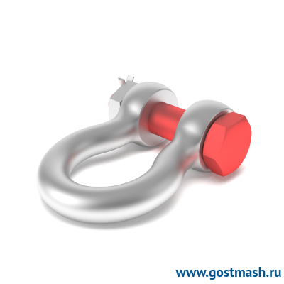 Скоба такелажная омегообразная 9,5Т со шплинтом G2130