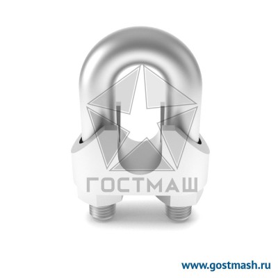 Зажим канатный 41мм ГОСТ 13186-67