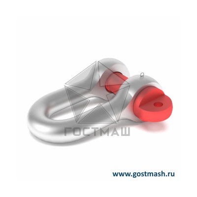 Скоба такелажная прямая 8,5Т с резьбой G210