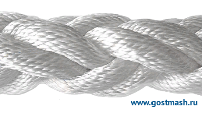Канат полипропиленовый плетеный 8-ми прядный